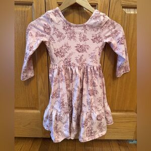 Janie and Jack Pink Floral Kids Dress